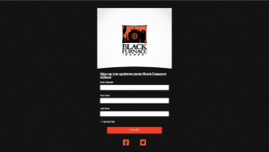 Black Furnace Games Landing Page
