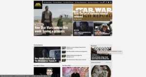 Dork Side of the Force Front Page