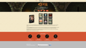 Quantum Quest Front Page